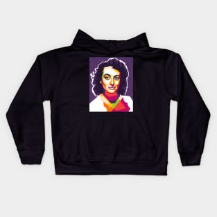 joan crawford wpap Kids Hoodie